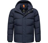 Steppjacke RAGWEAR "Walby", Herren, Gr. XL (54), blau (navy), Obermaterial: 100% Polyester; Futter: 100% Polyester; Wattierung: 100% Polyester, gerade hüftbedeckend, hoch geschlossener Ausschnitt, Ärm