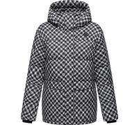 Steppjacke RAGWEAR "Wikesh Print", Damen, Gr. 5XL (50), schwarz, Obermaterial: 100% Polyester. Innenfutter: 100% Polyester. Wattierung: 100% Polyester, gerade Po-bedeckend, hoch geschlossener Ausschni