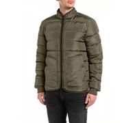 Steppjacke REPLAY, Damen, Gr. XXL, grün (mud grün), Web, Obermaterial: 54% Polyester, 46% Polyamid. Futter: 100% Polyester. Füllung: 100% Polyester, hüftbedeckend, Jacken Steppjacke (61634741-XXL)