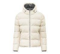 Steppjacke RICANO "Steppjacke Sean", Herren, Gr. XL, beige (weiß), Obermaterial: 100% Lammnappaleder LANA. Futter: 100% Polyester PES., normal, Rundhals, Jacken Steppjacke, Handgefertigt aus echtem Le