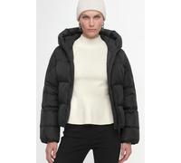 Steppjacke RICHROYAL, Damen, Gr. 42, schwarz, Web, Obermaterial: 100% Polyamid. Futter: 100% Polyamid. Wattierung: 80% Daunen, 20% Federn, unifarben, regular fit taillenbedeckt, Rundhals, eingesetzt g