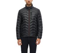 Steppjacke S.OLIVER, Herren, Gr. L, schwarz, Web, Obermaterial: 100% Polyester, normal, Jacken Steppjacke (10724230-L) schwarz