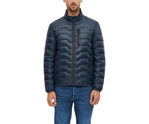 Steppjacke S.OLIVER, Herren, Gr. M, blau (navy), Web, Obermaterial: 100% Polyester, normal, Jacken Steppjacke (93724063-M) navy