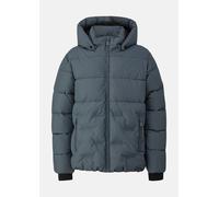 Steppjacke S.OLIVER JUNIOR, Jungen, Gr. 164, grau (dunkelgrau), Web, Obermaterial: 100% Polyester. Futter: 100% Polyester, unifarben, regular fit hüftbedeckend, Rundhals, Bündchen, Jacken Steppjacke,