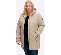 Sheego Steppjacke im leichten A-Schnitt 48 beige