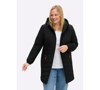 Steppjacke SHEEGO, Damen, Gr. 48, schwarz, 94% Polyester, 6% Elasthan, Wattierung:100% Polyester, unifarben, Jacken Steppjacke (33047868-48) schwarz