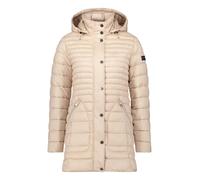 Long-Steppjacke per Reißverschluss Betty Barclay beige 48