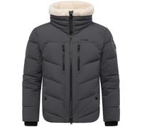 Steppjacke STONE HARBOUR "Ansello XX", Herren, Gr. M (50), grau (anthrazit), Obermaterial: 100% Polyester. Innenfutter: 100% Polyester. Wattierung: 100% Polyester. Ärmelfutter: 100% Polyester, gerade