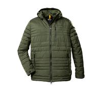 STOY Herren Steppjacke mit abzippbarer Kapuze - Große Größen STW 16 MN QLTD JCKT, dunkeloliv, 6XL, 39806-000