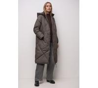 Street One Frauen Lange Steppjacke in Braun, Gr: 34