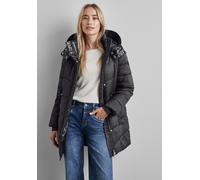 Steppjacke STREET ONE, Damen, Gr. 36, schwarz, Stoff, Obermaterial: 100% Nylon; Füllung: 100% Polyester, unifarben, normal lang, ohne Ausschnitt, Bündchen, Jacken Steppjacke, mit moderner Steppung (97