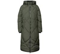 Lange Steppjacke Grün 38