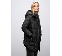 Street One Frauen Midi Steppjacke in Schwarz, Gr: 40
