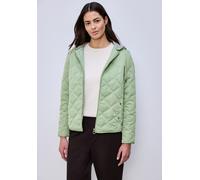 Steppjacke STREET ONE, Damen, Gr. 42, bright pistachio, Stoff, Obermaterial: 55% Polyester, 45% Polyamid; Futter: 100% Polyester; Füllung: 100% Polyester; Kapuze: 72% Polyester, 22% Viskose, 6% Elasth