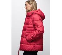 Street One Steppjacke Damen Gr. 42 carpet rot – 100% Polyester Wattierung (REPREVE) mit Kapuze
