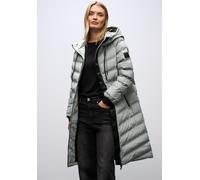 Steppjacke STREET ONE, Damen, Gr. 44, fresh sage, Web, Obermaterial: 100% Polyester. Futter: 100% Nylon. Wattierung: 70% Polyester (REPREVE), 30% Polyester, unifarben, normal kniefrei, Rundhals, Bündc