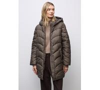 Street One Frauen Midi Steppjacke in Braun, Gr: 46