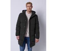 Steppjacke STREET ONE MEN, Herren, Gr. M (40), schwarz (brilliant schwarz), Web, Obermaterial: 58% Baumwolle, 42% Nylon. Futter: 100% Polyester. Füllung: 100% Polyester, unifarben, normal ca. Mitte Ob