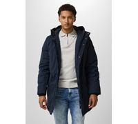 Steppjacke STREET ONE MEN, Herren, Gr. XXL (46), blau (schwarz night blau), Stoff, Obermaterial: 53% Polyester, 37% Baumwolle, 10% Nylon; Futter: 100% Polyester; Füllung: 100% Polyester, unifarben, ge