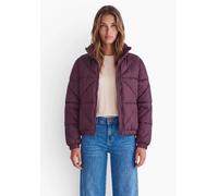 Steppjacke STREET ONE STUDIO, Damen, Gr. 36, very berry, Stoff, Oberstoff: 100% Polyester. Futter: 100% Polyester. Füllung: 100% Polyester, unifarben, regular fit kurz, hoch geschlossener Ausschnitt, 