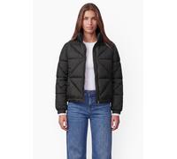 Steppjacke STREET ONE STUDIO, Damen, Gr. 38, schwarz, Stoff, Oberstoff: 100% Polyester. Futter: 100% Polyester. Füllung: 100% Polyester, unifarben, regular fit kurz, hoch geschlossener Ausschnitt, Bün