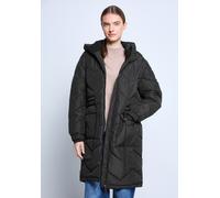 Steppjacke STREET ONE STUDIO, Damen, Gr. 40, schwarz, Stoff, Obermaterial: 100% Polyester; Futter: 100% Nylon; Füllung: 100% Polyester, unifarben, comfort fit normal, ohne Ausschnitt, Bündchen, Jacken