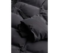 Steppjacke SUPERDRY "CITY MID PADDED JACKET", Damen, Gr. L, ebony, Web, Obermaterial: 100% Polyester, unifarben, relaxed fit, Jacken Steppjacke (59016815-L) ebony