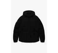 Steppjacke SUPERDRY "CLASSIC EVEREST PUFFER JKT", Herren, Gr. M, schwarz (jet schwarz), Web, Obermaterial: 100% Nylon, unifarben, relaxed fit normal, elastischer Bund, Jacken Steppjacke, Kunstfaser, r