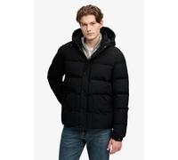 Steppjacke SUPERDRY "CLASSIC EVEREST PUFFER JKT", Herren, Gr. XL, schwarz (jet schwarz), Web, Obermaterial: 100% Nylon, unifarben, relaxed fit normal, elastischer Bund, Jacken Steppjacke, Kunstfaser,