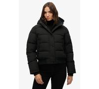 Steppjacke SUPERDRY "EVEREST BOMBER JACKET", Damen, Gr. XL, schwarz, Web, Obermaterial: 100% Polyester, unifarben, slim fit, Jacken Steppjacke (79215048-XL)