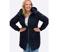 Steppjacke SHEEGO, Damen, Gr. 42, blau (tiefblau), 100% Polyester, Bündchen:95% Polyester, 5% Elasthan, Wattierung:100% Polyester, unifarben, Jacken Steppjacke (14949923-42) tiefblau