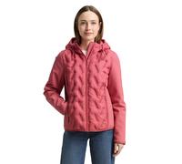 Steppjacke TOM TAILOR, Damen, Gr. 3XL, cozy pink, Steppware, Obermaterial: 100% Polyester. Futter: 100% Polyester, unifarben, regular fit normal, elastischer Bund, Jacken Steppjacke, mit Kapuze (70688