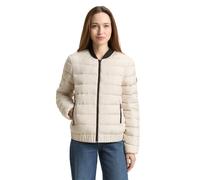 Steppjacke TOM TAILOR, Damen, Gr. L, sand stone beige, Steppware, Obermaterial: 100% Polyester. Futter: 100% Polyester, unifarben, regular fit normal, elastischer Bund, Jacken Steppjacke, mit elastisc