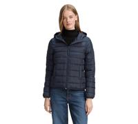 Steppjacke TOM TAILOR DENIM, Damen, Gr. L (40), blau (sky captain blau), Steppware, Obermaterial: 100% Polyester. Futter: 100% Polyester, regular fit taillenbedeckt, ohne Ausschnitt, Jacken Steppjacke