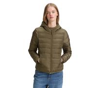 Steppjacke TOM TAILOR DENIM, Damen, Gr. XXL (44), grün (grape leaf), Steppware, Obermaterial: 100% Polyester. Futter: 100% Polyester, regular fit taillenbedeckt, ohne Ausschnitt, Jacken Steppjacke, mi