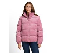 Steppjacke TOM TAILOR DENIM, Damen, Gr. XXL, dusty berry, Web, Obermaterial: 90% Polyester, 8% Polyamid, 2% Elasthan. Futter: 100% Polyester, unifarben, regular fit normal, Rundhals, elastischer Bund,