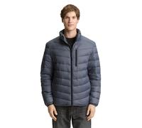 Steppjacke TOM TAILOR DENIM, Herren, Gr. XXL, urban medium grau, Web, Obermaterial: 100% Polyester. Futter: 100% Polyester, unifarben, normal hüftbedeckend, Rundhals, elastischer Bund, Jacken Steppjac