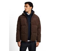 Steppjacke TOM TAILOR DENIM, Herren, Gr. XL, braun (cool schwarz braun), Web, Obermaterial: 90% Polyester, 10% Polyamid. Futter: 100% Polyester, regular fit taillenbedeckt, elastischer Bund, Jacken St