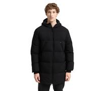 Steppjacke TOM TAILOR DENIM, Herren, Gr. XXL, schwarz, Web, Obermaterial: 100% Polyester. Futter: 100% Polyester, Strukturmuster, unifarben, regular fit Po-bedeckend, elastischer Bund, Jacken Steppjac