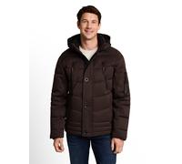 Steppjacke TOM TAILOR, Herren, Gr. 3XL, braun (schwarz chocolate braun), Web, Obermaterial: 100% Polyester. Futter: 100% Polyester, regular fit taillenbedeckt, elastischer Bund, Jacken Steppjacke, mit