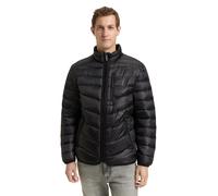 Steppjacke TOM TAILOR, Herren, Gr. 3XL, schwarz, Steppware, Obermaterial: 100% Polyester. Futter: 100% Polyester, unifarben, regular fit normal, elastischer Bund, Jacken Steppjacke, mit Taschen (10276