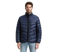 Steppjacke TOM TAILOR, Herren, Gr. L, sky captain blau, Steppware, Obermaterial: 100% Polyester. Futter: 100% Polyester, unifarben, regular fit normal, elastischer Bund, Jacken Steppjacke, mit Taschen