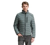 Tom Tailor Regular Fit Steppjacke mit Reißverschluss in Oliv, Größe XXL