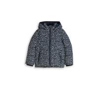 Steppjacke TOM TAILOR, Mädchen, Gr. 116/122, schwarz base dots design, Web, Obermaterial: 100% Polyester. Futter: 100% Polyester, bedruckt, regular fit hüftbedeckend, Rundhals, Bündchen, Jacken Steppj