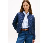 Tommy Hilfiger Damen Steppjacke Padded Quilted Wasserabweisend, Blau (Dark Night Navy), XL