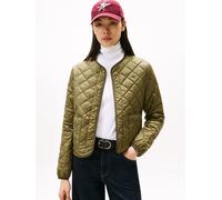 Steppjacke TOMMY HILFIGER "LW PADDED REG QUILTED JACKET", Damen, Gr. XXL (44), grün (utility olive), Steppware, Obermaterial: 100% Nylon, unifarben, casual, regular fit, Rundhals, Langarm, Jacken (131