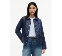 Steppjacke TOMMY HILFIGER "LW PADDED SLIM QUILTED JACKET", Damen, Gr. XS (34), schwarz night navy, Steppware, Obermaterial: 100% Nylon. Futter: 100% Nylon. Füllung: 100% Polyester, unifarben, slim fit