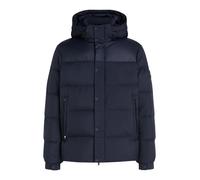 Steppjacke TOMMY HILFIGER "MIX DOWN HOODED PUFFER JACKET" Gr. XXXL, blau (desert sky) Herren Jacken (87659368-XXXL) desert sky