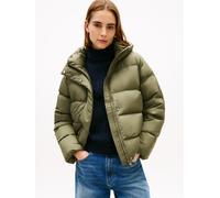 Steppjacke TOMMY HILFIGER "MODERN DOWN REG JACKET", Damen, Gr. XXL (44), grün (utility olive), Steppware, Obermaterial: 100% Polyester, unifarben, Jacken Steppjacke (72303116-XXL)