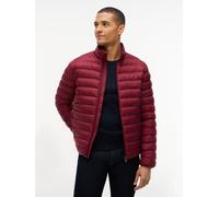 Tommy Hilfiger Regular Fit Steppjacke mit Logo-Stitching in Bordeaux, Größe XL